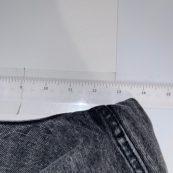 Good American Good 90'S Wide Leg Womens Jeans Size 12 Black239 - Picture 7 of 8